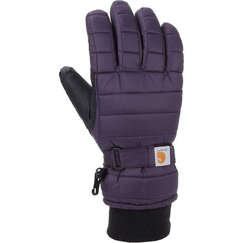  Carhartt Womens Quilts Insulated Breathable Glove with Waterproof Wicking Insert