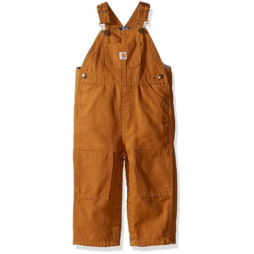  Carhartt Baby Boys Canvas Overall Flannel Lined