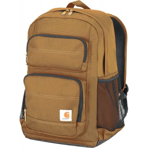  Carhartt Legacy Standard Work Backpack with Padded Laptop Sleeve and Tablet Storage, Carhartt Brown