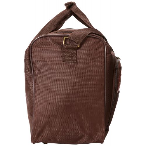  Caribbean Joe 16 Inch Weekend Gadget Bag, Chocolate Brown, One Size