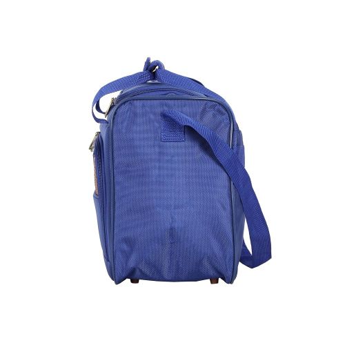  Caribbean Joe Luggage Castaway Suitcase 16 Boarding Tote (Royal Blue)