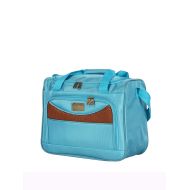 Caribbean Joe Luggage Castaway Suitcase 16 Boarding Tote (Light Blue)