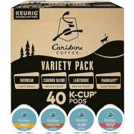 Caribou Coffee Favorites Variety Pack, Single-Serve Coffee K-Cup Pods Sampler, 40 Count