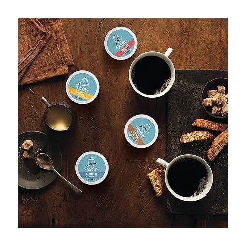  Caribou Coffee Favorites Variety Pack, Single-Serve Coffee K-Cup Pods Sampler, 40 Count