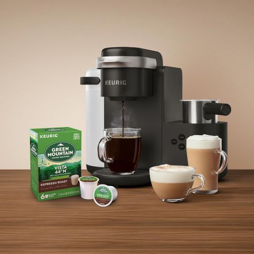  Caribou Coffee Green Mountain Coffee Roasters Vista 44°N, Single Serve Coffee K-Cup Pod, Flavored Coffee, 48