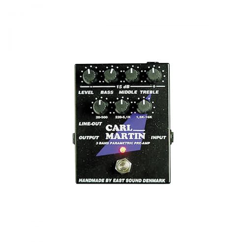 Carl Martin},description:The Carl Martin 3-Band Parametric EQPre-amp is designed specifically for use with such acoustic instruments as guitar, violin, and harmonica. These instru