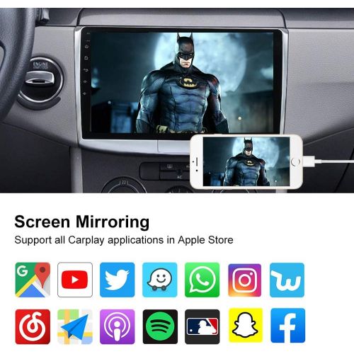  CarlinKit Wireless CarPlay&Wired Android Auto USB Dongle fit for Android Car Radio with Android System 4.4.2 or Above,for iOS 10 +,Android 11 +(Only Support Install Autokit app in