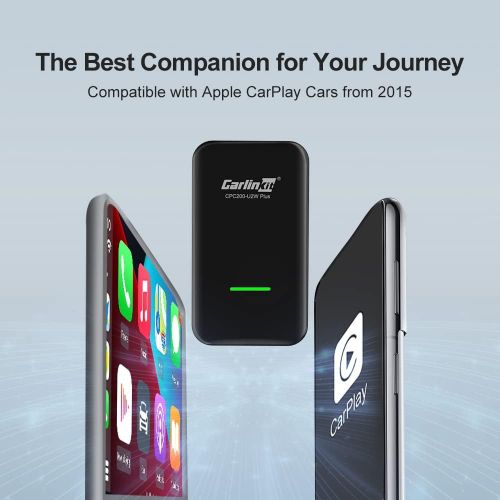  CarlinKit 3.0 CarPlay Wireless Connection, Knowing Your Car. Updated UI interface, Wireless CarPlay Adapter fit for iPhone iOS 13 Above, compatible with Apple CarPlay Cars from 201