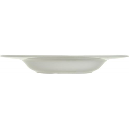  Carlisle 4303002 Durus Melamine Chef Salad / Pasta Bowl, 12, White (Pack of 12)