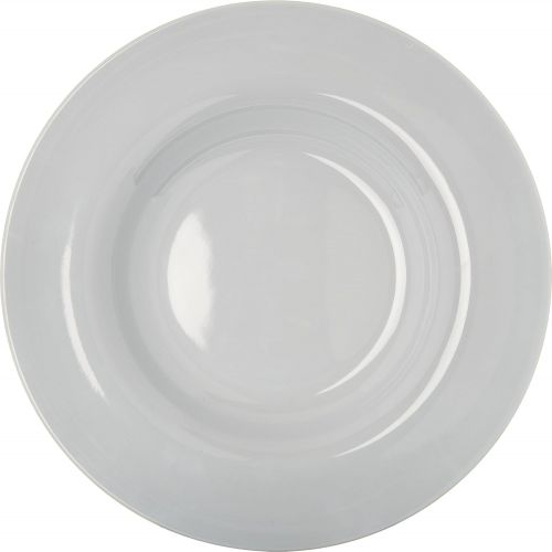  Carlisle 4303002 Durus Melamine Chef Salad / Pasta Bowl, 12, White (Pack of 12)