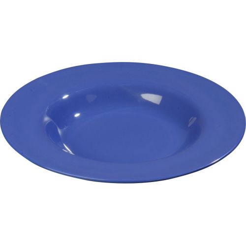  Carlisle 4303014 Durus Melamine Chef Salad / Pasta Bowl, 12, Ocean Blue (Pack of 12)