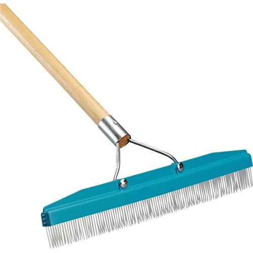  Carlisle 4575100 Commercial Grade 18 Carpet Rake/Groomer