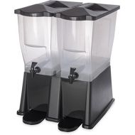 Carlisle 1085703 TrimLine Opaque BPA-Free Economy Double Base, 7 Gallon Capacity, Black: Kitchen & Dining