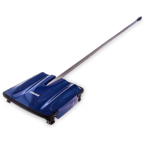  [아마존베스트]Carlisle Paddles Carlisle 3639914 Duo-Sweeper Multi-Surface Cordless Floor Sweeper, 10 Sweeping Path