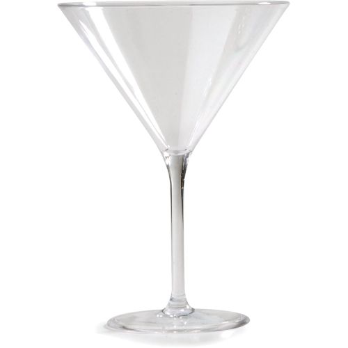  [아마존베스트]Carlisle Paddles Carlisle 564607 Alibi Shatter-Resistant Plastic Martini Glass, 9 oz