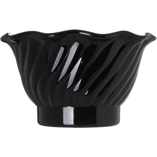  [아마존베스트]Carlisle Paddles Carlisle 453003 Mini Plastic Dessert Tasting Cup, 5 oz, Black