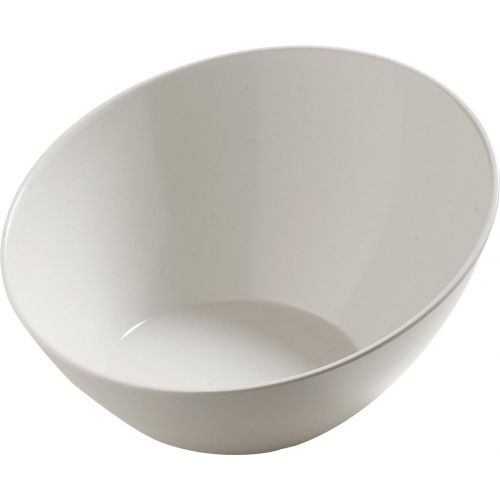  [아마존베스트]Carlisle Paddles Carlisle 5554637 Balsam Melamine Angled Serving Bowl, 3 qt. Capacity, Bavarian Cream