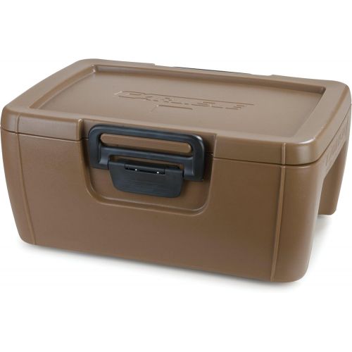  Carlisle IT18043 Cateraide IT Top Loading Insulated Food Pan Carrier, 8 Inches, Caramel