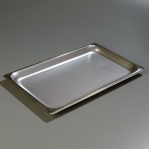  Carlisle 607001 Stainless Steel 18-8 DuraPan Light Gauge Full Size Anti-Jam Food Pan, 4.2 quart Capacity, 1 x 12.75 x 20.75 (Case of 6)