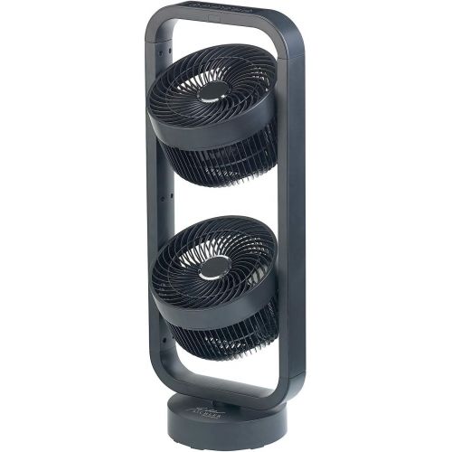  [아마존베스트]Carlo Milano Fan Wind Machines: Floor Fan with 2 Rotors, 3 Levels, Oscillation, Timer, 70 Watt (Compressor Fan)