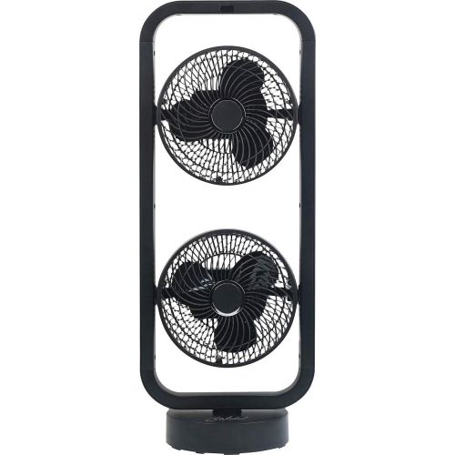  [아마존베스트]Carlo Milano Fan Wind Machines: Floor Fan with 2 Rotors, 3 Levels, Oscillation, Timer, 70 Watt (Compressor Fan)