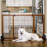 Carlson Pet Products Carlson Freestanding Pet Gate, Large