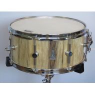 Etsy 14"x6.5" Stave Snare Drum, African Walnut Snare Drum, Handmade Snare Drums, Custom Snare Drums, One of a kind Snare drum, Stave Drums