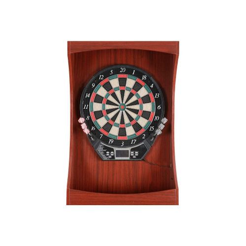  Carmelli NG1040 Outlaw Free Standing Dart Cabinet Set with Electronic Scoring System