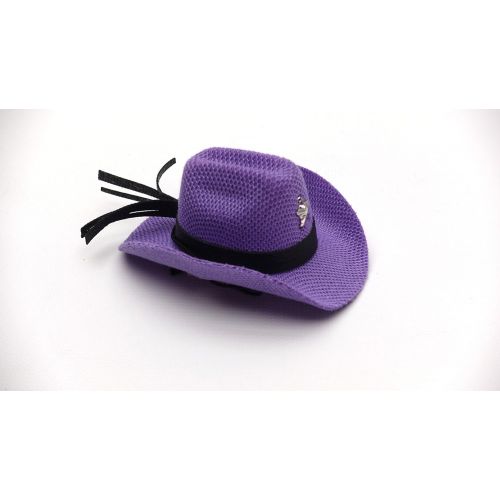  Carolina Designer Dragons Bearded Dragon Cowboy Hat, Purple