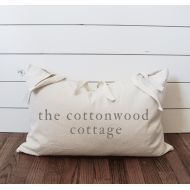 /CarolinaCottonwood SLASH THROUGH MONOGRAM pillow | Last name pillow, personalized pillow, wedding pillow, Farmhouse style gift, fixer upper decor Joanna Gaines