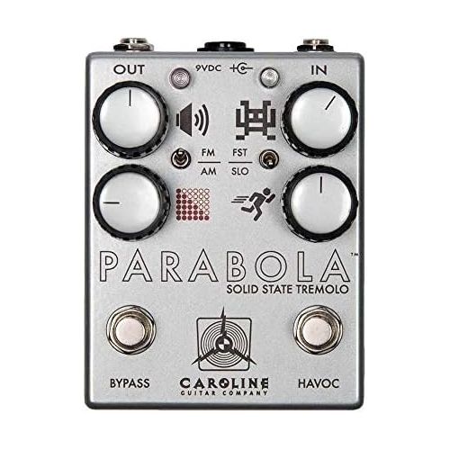  Caroline Guitar Parabola Solid State Tremolo Effects Pedal