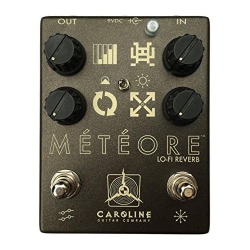  Caroline Guitar Company Meteore Lo-Fi Reverb Guitar Pedal