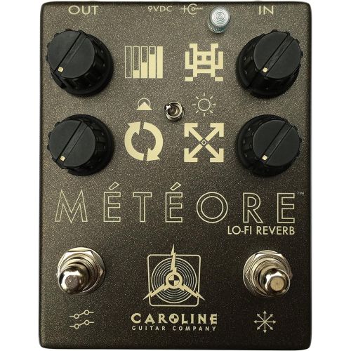  Caroline Guitar Company Meteore Lo-Fi Reverb Guitar Pedal