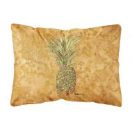 Carolines Treasures Pineapple Canvas Fabric Decorative Pillow