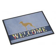 Carolines Treasures BB5518MAT Italian Greyhound Welcome Indoor or Outdoor Mat 18x27, 18H X 27W, Multicolor