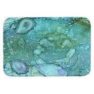 Carolines Treasures 8963JCMT Abstract Crabs and Oysters Kitchen or Bath Mat 24x36, 24H X 36W, multicolor