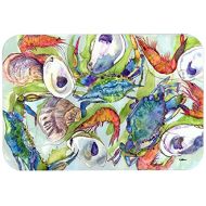 Carolines Treasures 8547JCMT Crab Kitchen or Bath Mat 24x36, 24H X 36W, multicolor