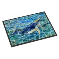 Carolines Treasures BB5336JMAT Humpback Whale Indoor or Outdoor Mat 24x36, 24H X 36W, Multicolor