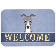 Carolines Treasures BB1422JCMT Italian Greyhound Welcome Kitchen or Bath Mat 24x36, 24H X 36W, multicolor