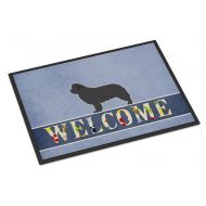 Carolines Treasures BB5568MAT Newfoundland Welcome Indoor or Outdoor Mat 18x27, 18H X 27W, Multicolor