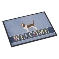 Carolines Treasures BB5494MAT Grand Basset Griffon Vendeen Welcome Indoor or Outdoor Mat 18x27, 18H X 27W, Multicolor