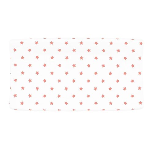  Carousel Designs Red Stars Changing Pad Cover - Organic 100% Cotton Change Pad Cover - Made...