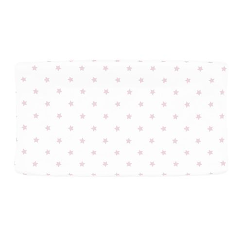  Carousel Designs Red Stars Changing Pad Cover - Organic 100% Cotton Change Pad Cover - Made...