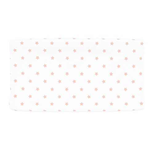  Carousel Designs Red Stars Changing Pad Cover - Organic 100% Cotton Change Pad Cover - Made...