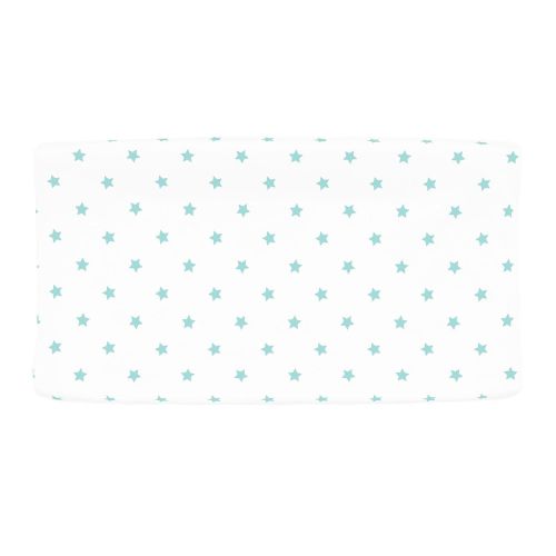  Carousel Designs Red Stars Changing Pad Cover - Organic 100% Cotton Change Pad Cover - Made...