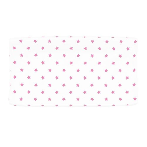  Carousel Designs Red Stars Changing Pad Cover - Organic 100% Cotton Change Pad Cover - Made...