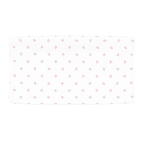  Carousel Designs Red Stars Changing Pad Cover - Organic 100% Cotton Change Pad Cover - Made...