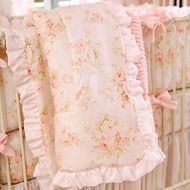 Carousel Designs Shabby Chenille 3-Piece Crib Bedding Set