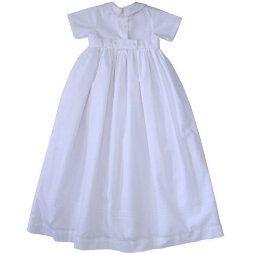  Carouselwear Infant Boys Christening Baptism Gown with Hand Embroidered Cross and Bonnet