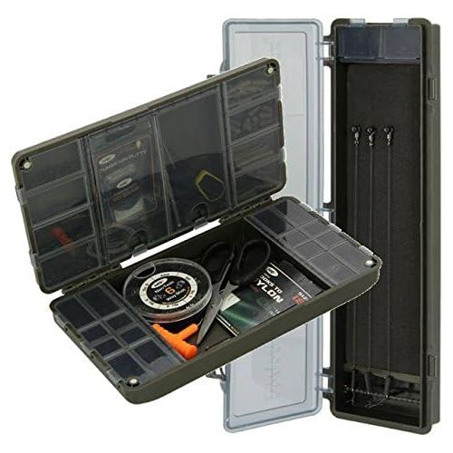  [아마존베스트]NGT XPR Terminal Tackle Box - Tackle System for Terminal Tackle + Stiff Rig Case Carp XPR Empty